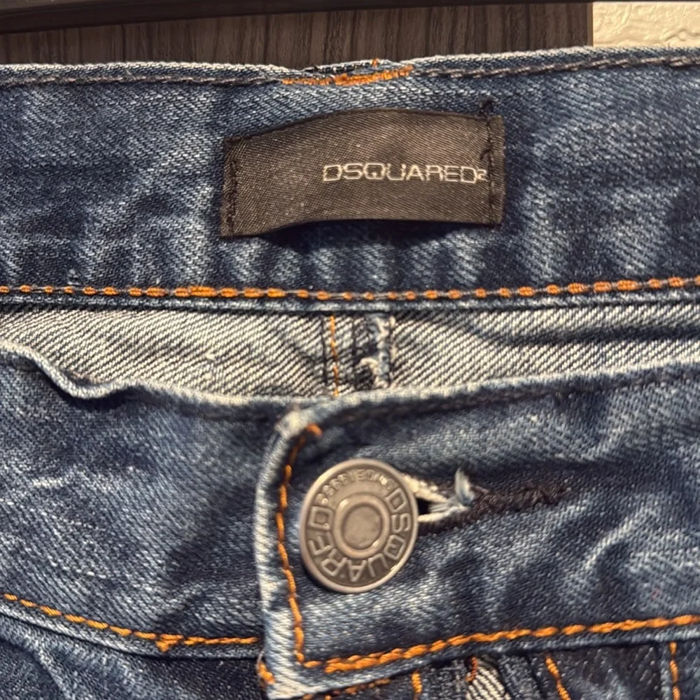 DSQUARED2 Blue Straight Men Jeans - Picture 2 of 8